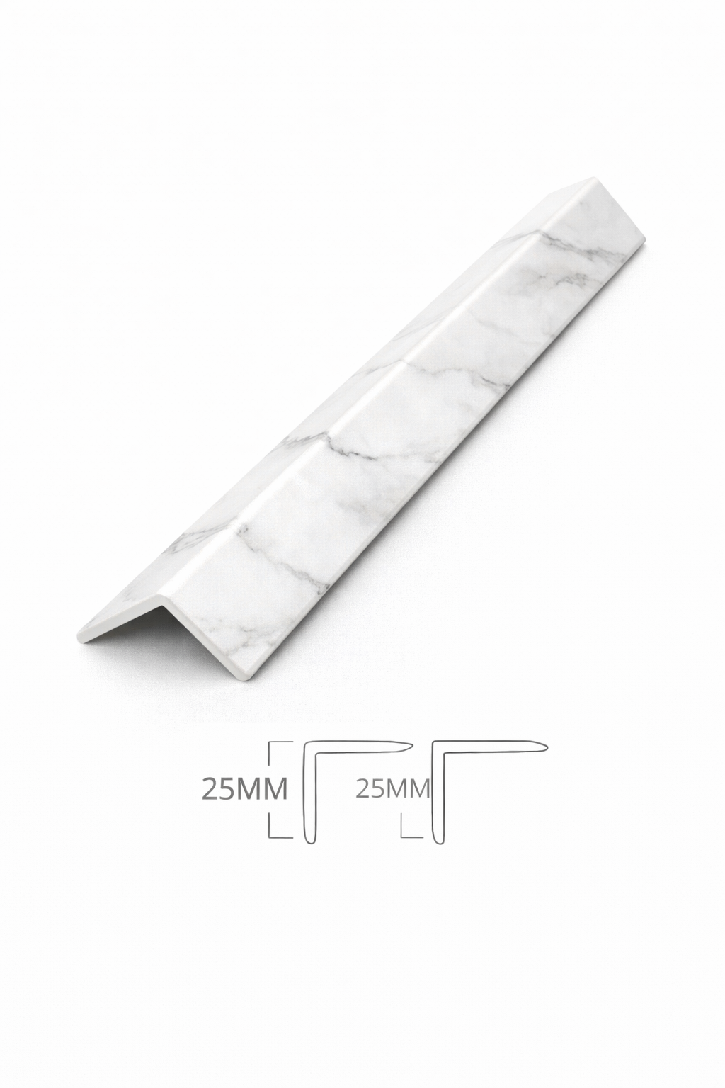 Acoustic Wall Panel End Trims - 240cm