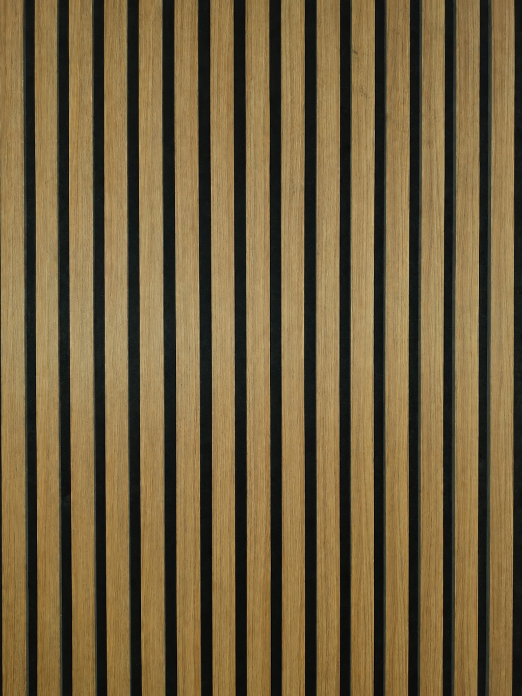 Premium Acoustic Slatted Wall Panels - Standard Oak