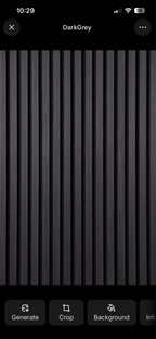 Premium Acoustic Slatted Wall Panels - Dark Grey