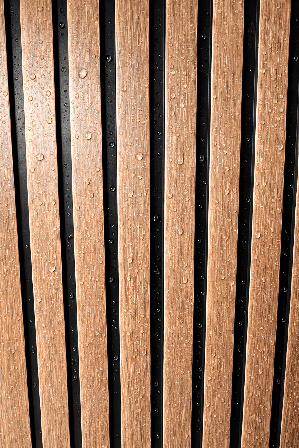 PVC Bathroom Wall Panels – Waterproof Modern Wall Solution - Dark Oak