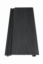 Exterior Flat-Face Cladding Panels - Black