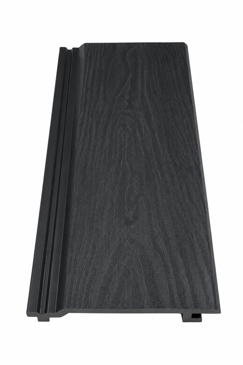 Exterior Flat-Face Cladding Panels - Black
