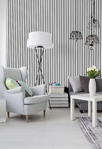 Premium Acoustic Slatted Wall Panels - Plain White