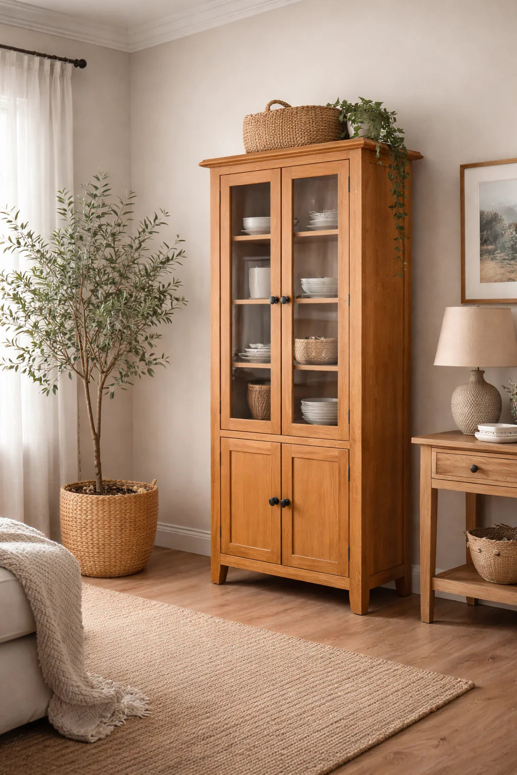 Homecrafts Living Display Cabinet