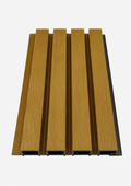 Exterior Slatted Cladding Panels - Walnut