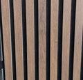 Premium Acoustic Slatted Wall Panels - Walnut