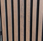 Premium Acoustic Slatted Wall Panels - Walnut
