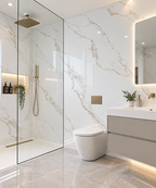 PVC Aqua Wall Panels – Waterproof Modern Wall Solution - White Marble
